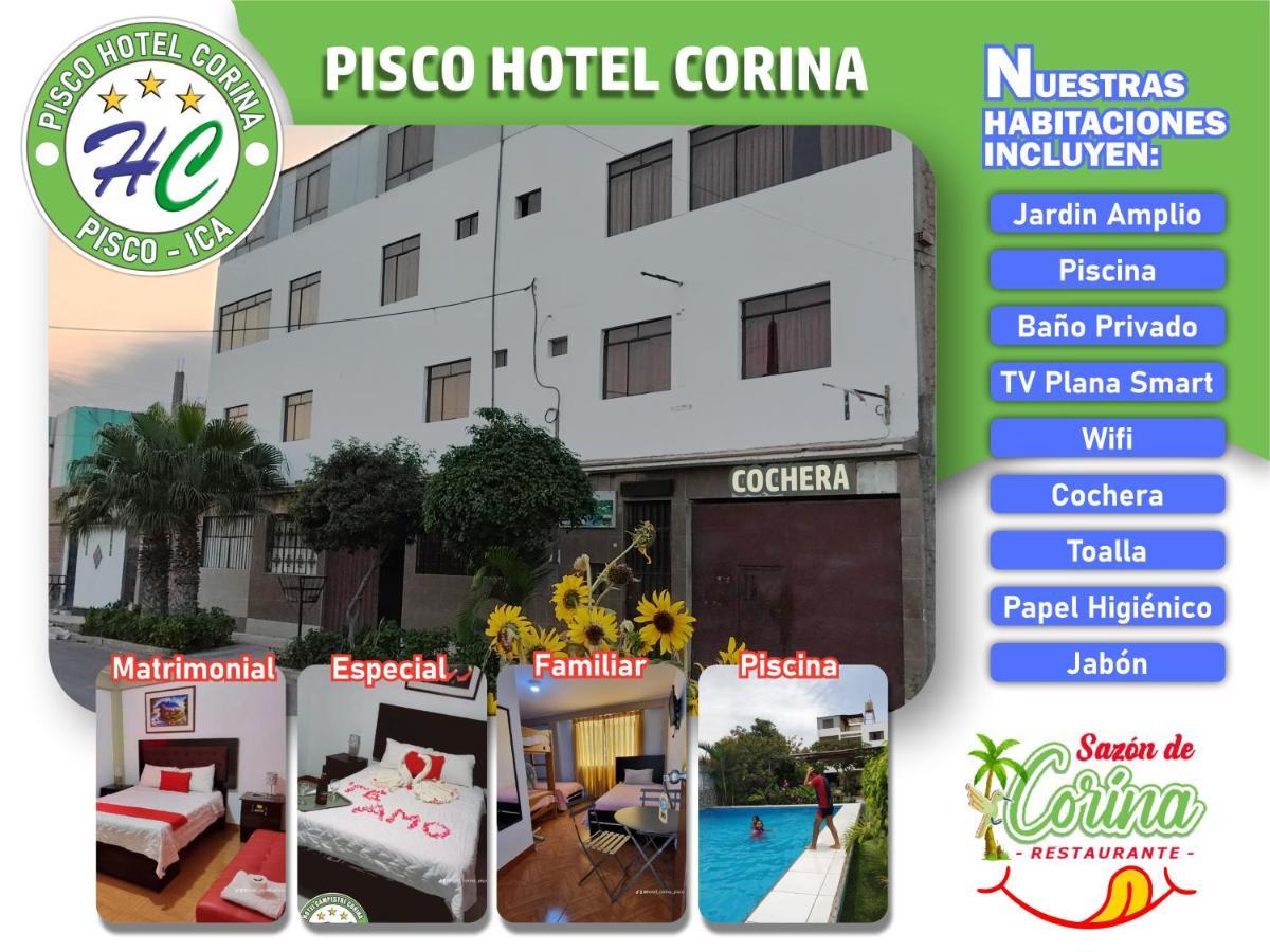 Pisco Hotel Corina Exterior foto